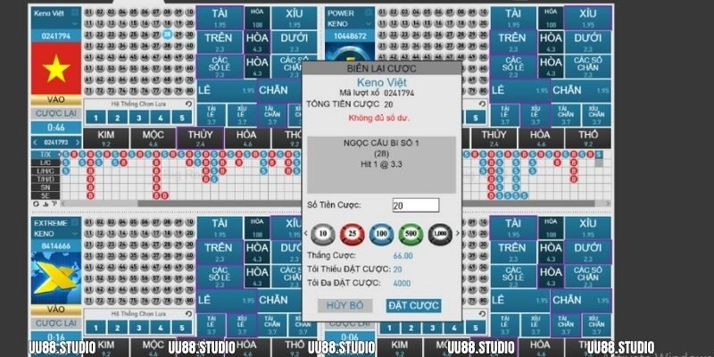 Chọn loại xổ số yêu thích và đặt cược theo chiến lược