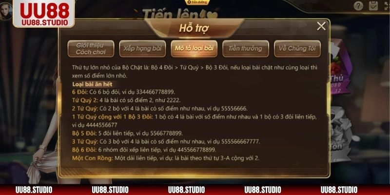 Một số luật chơi khác trong Tiến Lên bạn cần biết